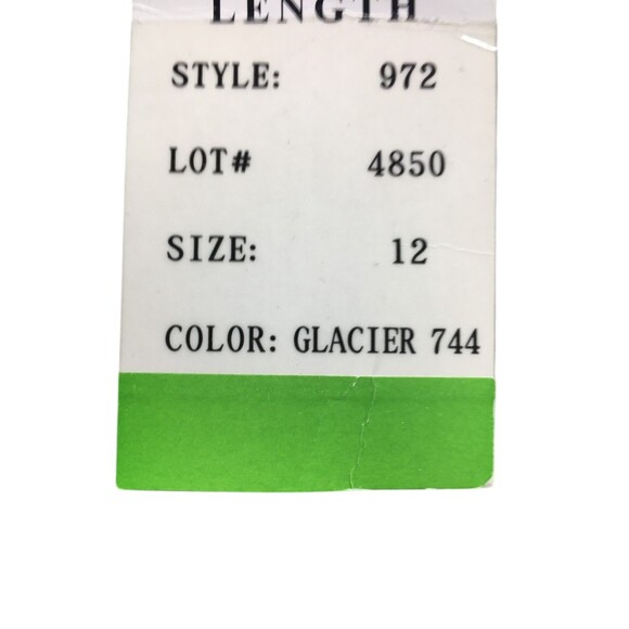 Bill Levkoff Mini Dress Women's Size 12 Glacier Blue One Shoulder - Picture 5 of 5